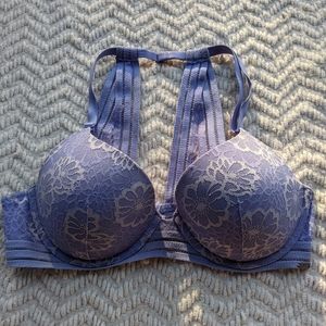 Victoria's Secret Lightly Lined Lilac Bra 34D EUC